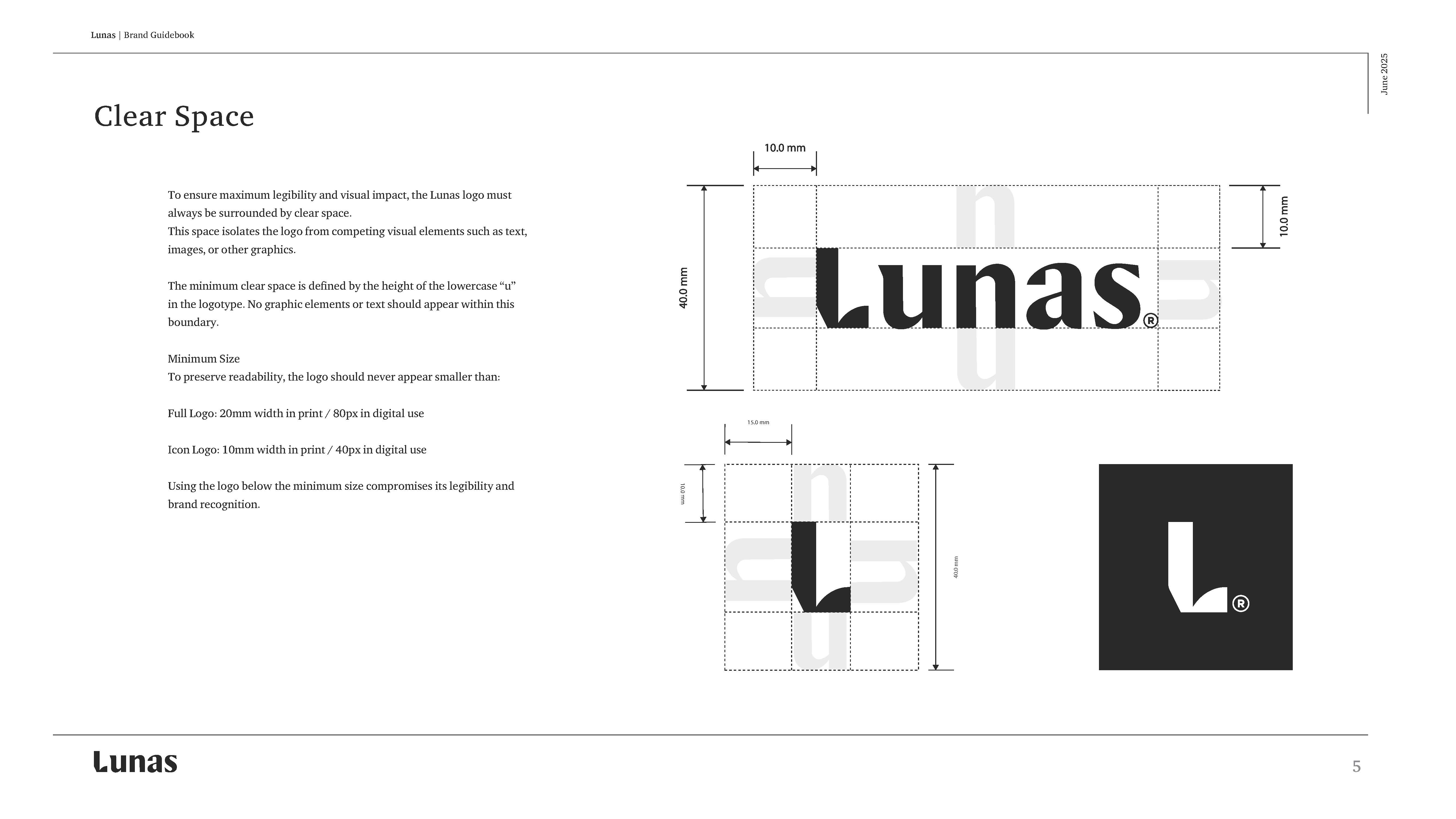 Lunas branding page 5