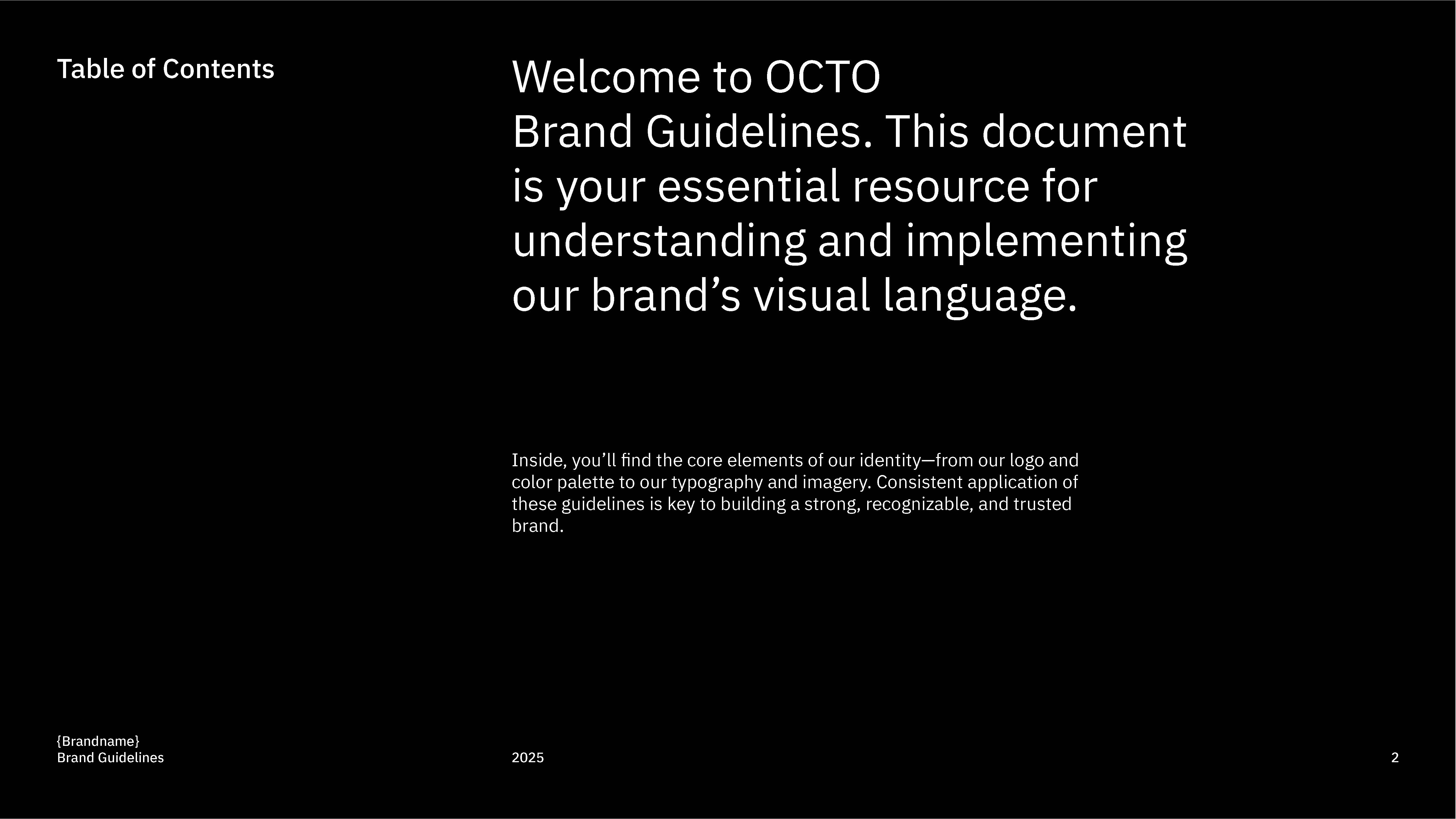 OCTO branding page 2