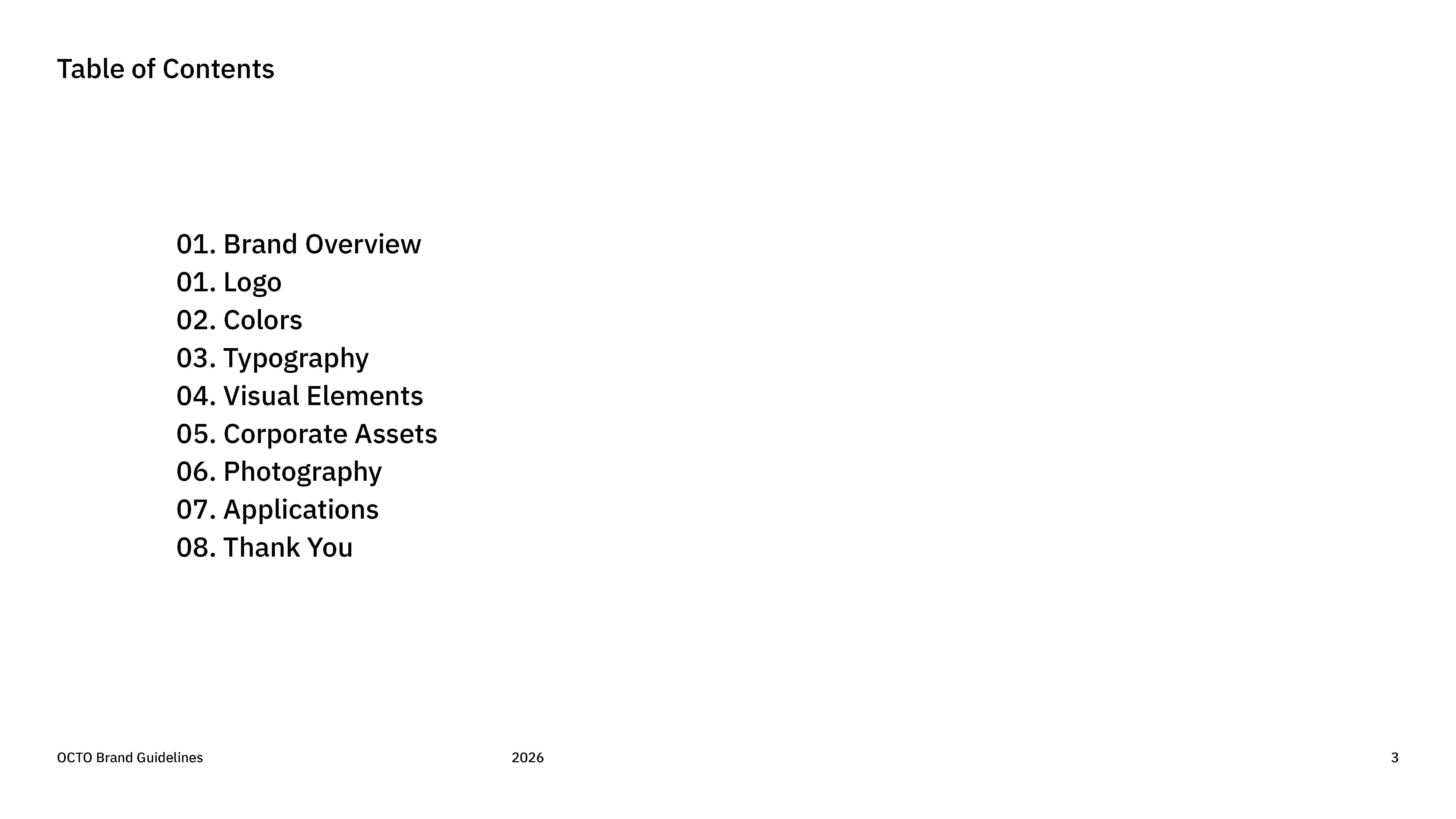 OCTO branding page 3