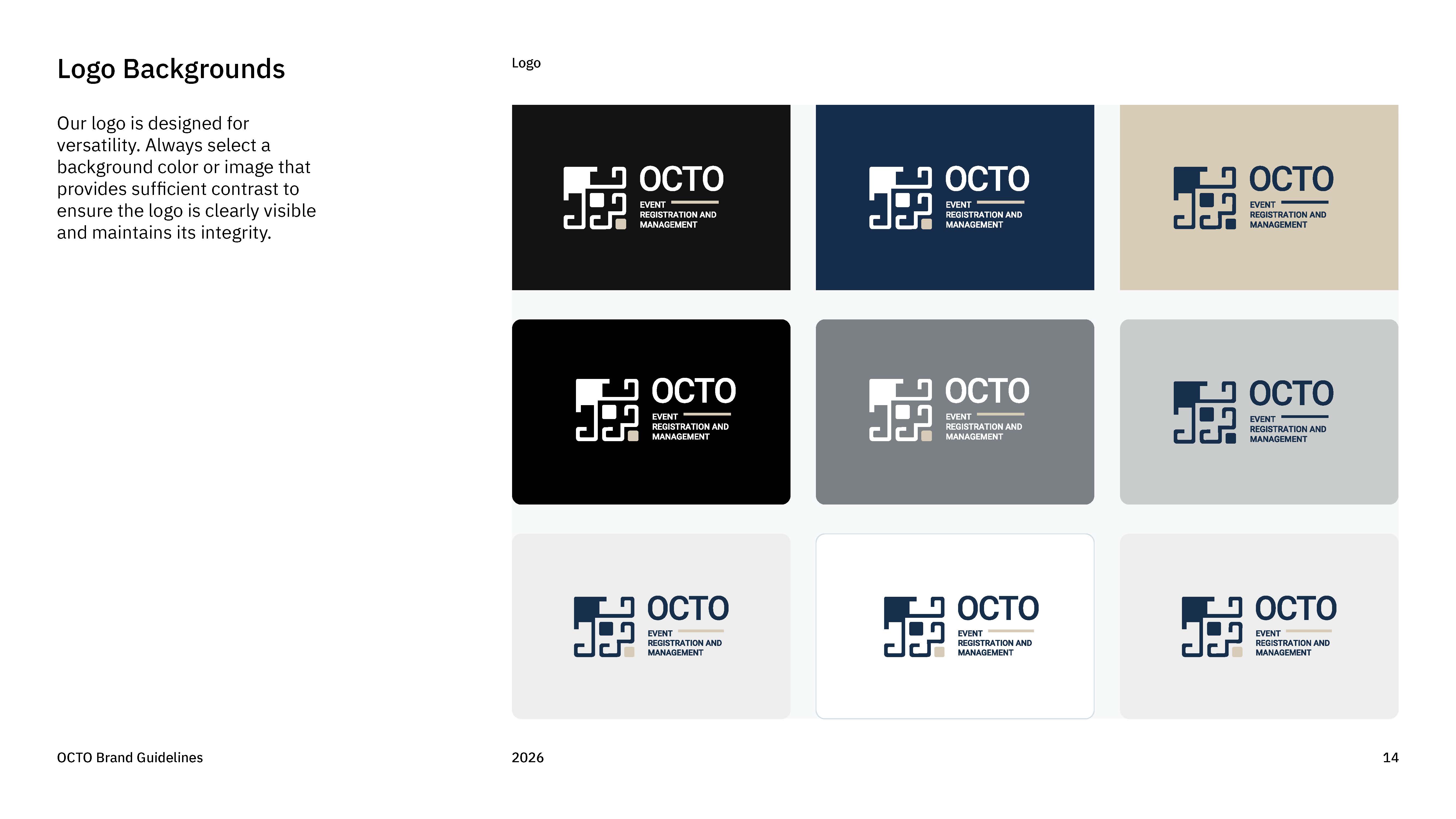 OCTO branding page 14